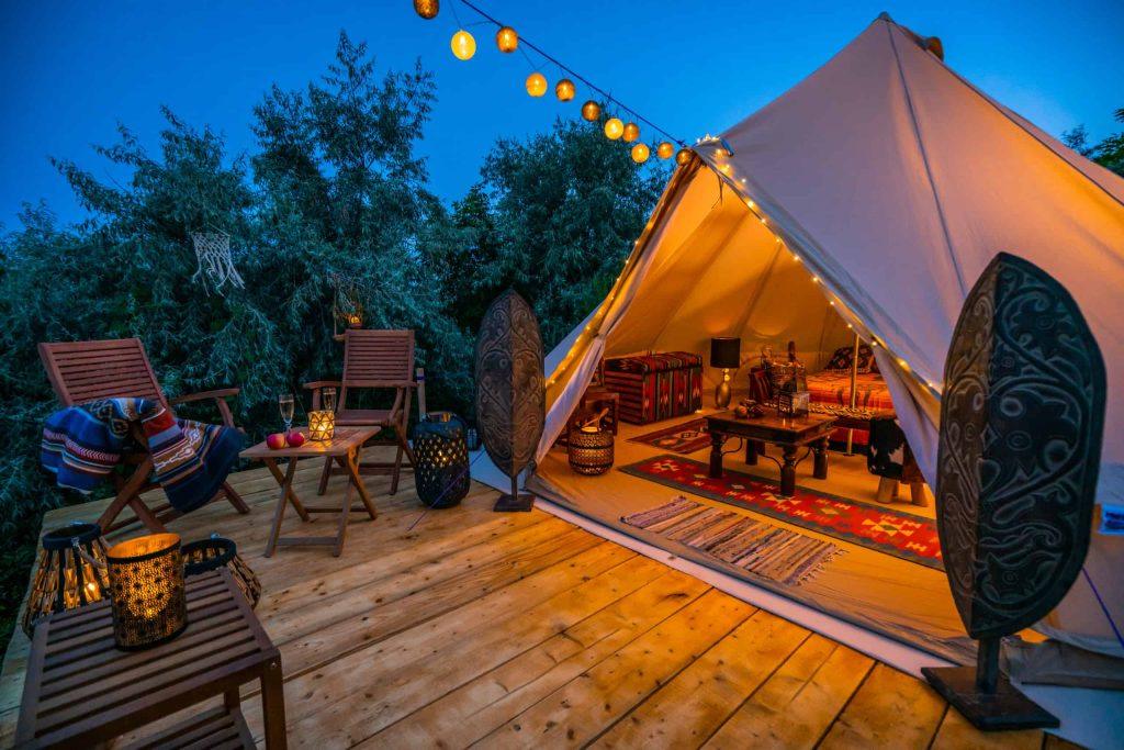 Glamping Business Investment opportunities